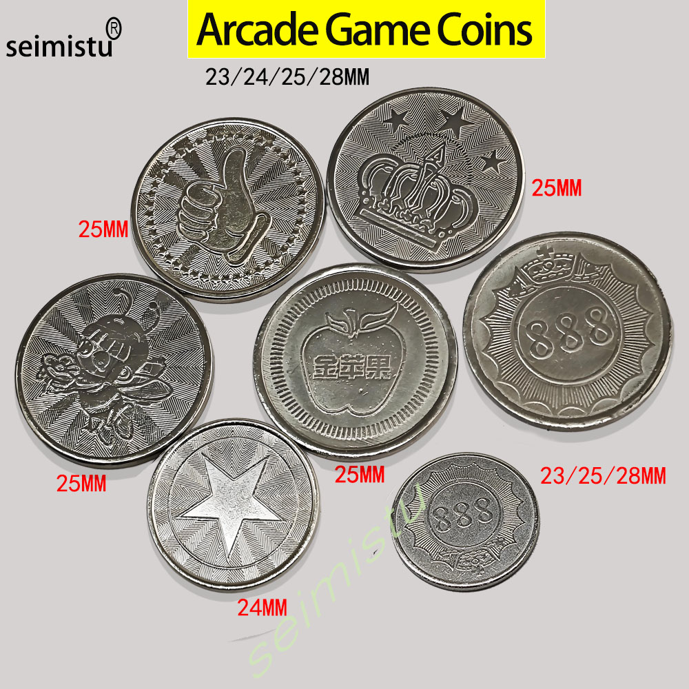 Arcade Vending & Laundry - 100 шт., жетоны из нержавеющей стали